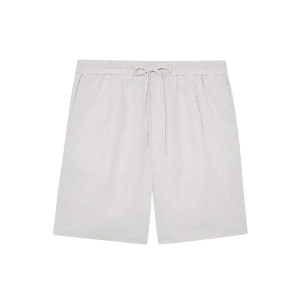 REISS Barges Short Linen Drawstring Shorts